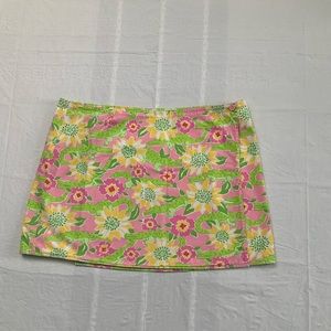 LILLY PULITZER Reversible Pink MiniSkirt, 12